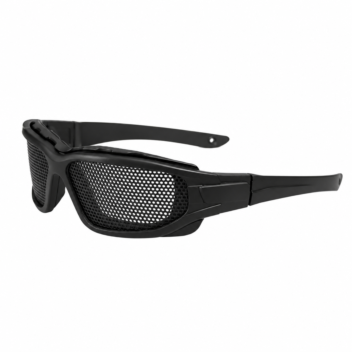 KTVMOTO Tactical Motorcycle Riding Goggles with Metal Mesh-H19