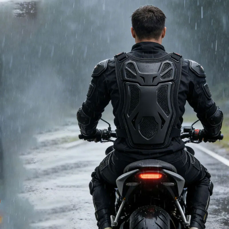 Motorcycle riding protective vest, protective equipment-F12
