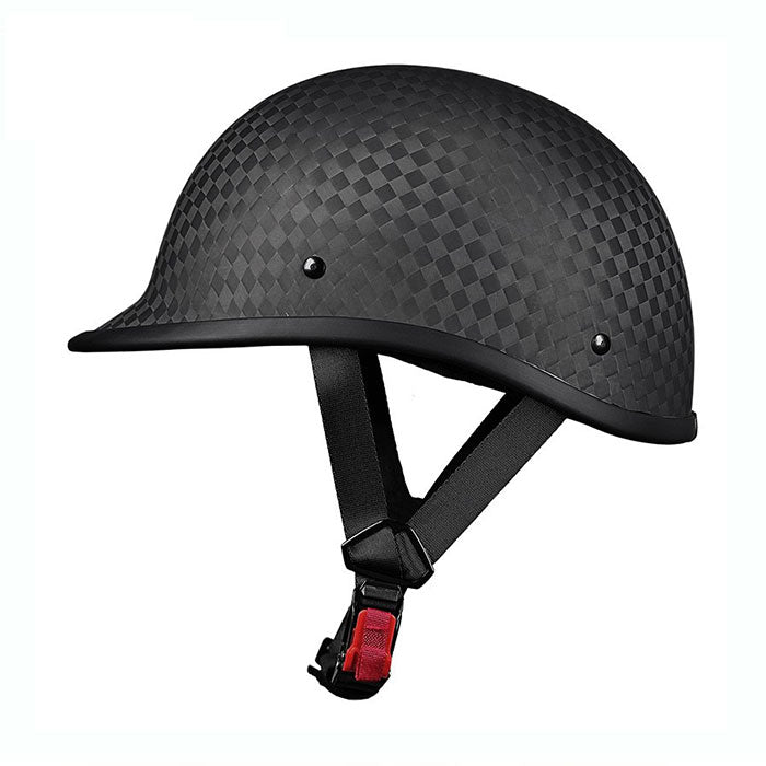 Carbon Fiber Vintage Motorcycle Half Helmet-I135