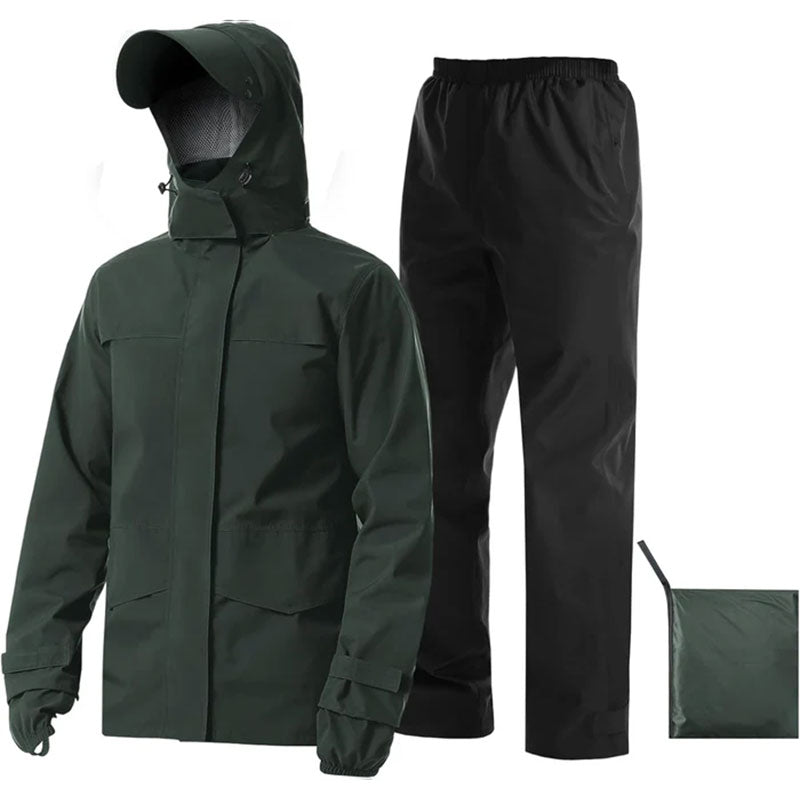 Motorcycle waterproof raincoat set - C01