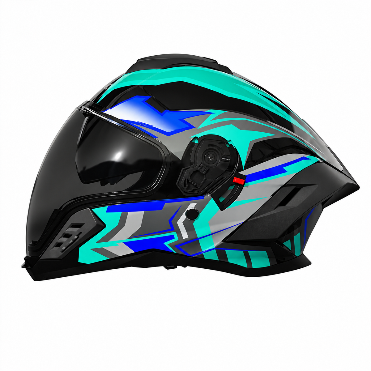 All-season full-face helmet with dual visors-I278