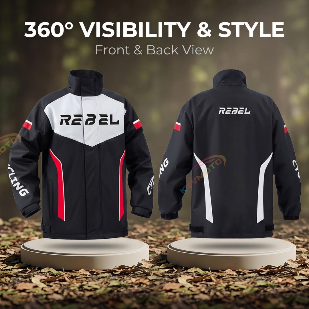 Motorcycle Riding Suit and Rain Gear Set-C12