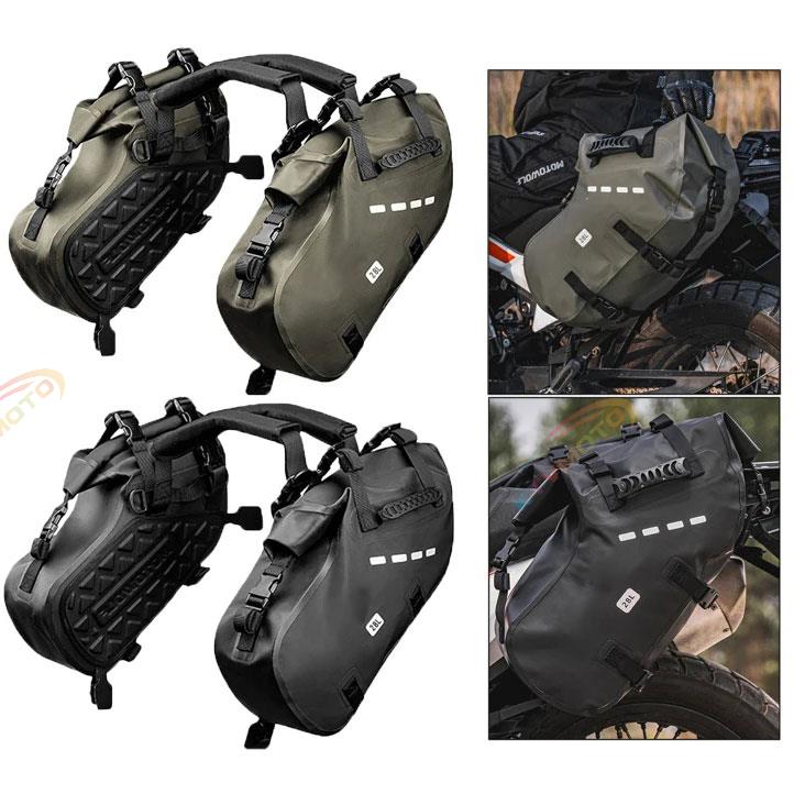 Motorcycle waterproof quick-release wear-resistant side bag-B26