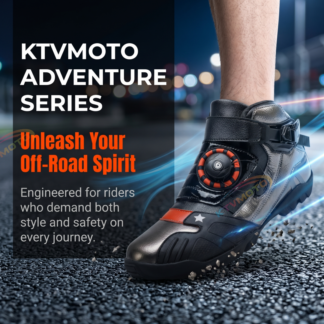 Off-road adventure motorcycle riding boots-K83