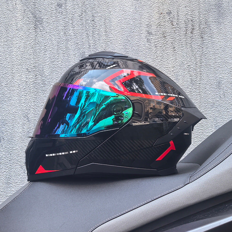 Motorcycle flip helmet-I198
