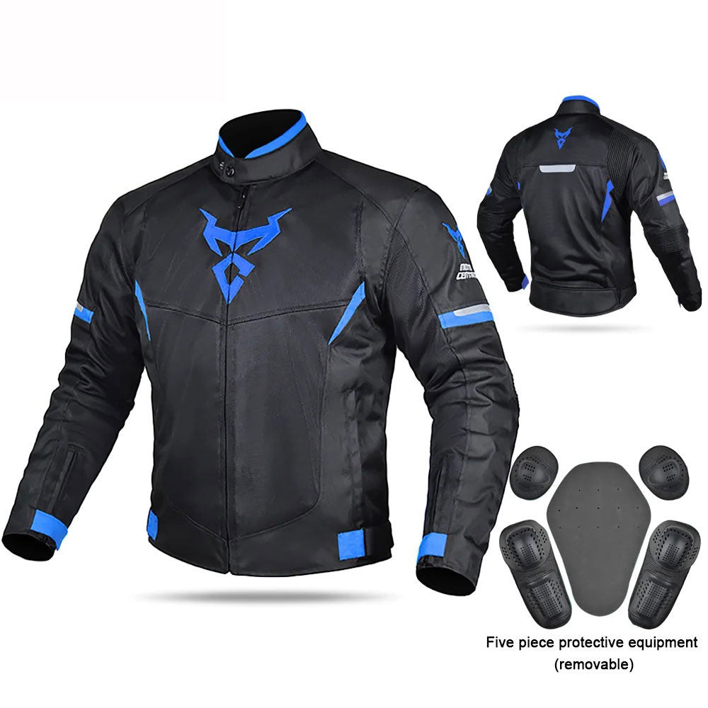 Men's breathable motorcycle riding protective clothing-J26