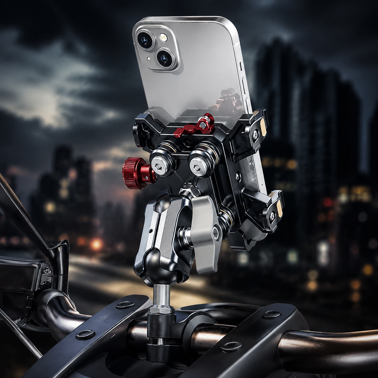 2025 Aluminum Alloy Shockproof Phone Holder-M32