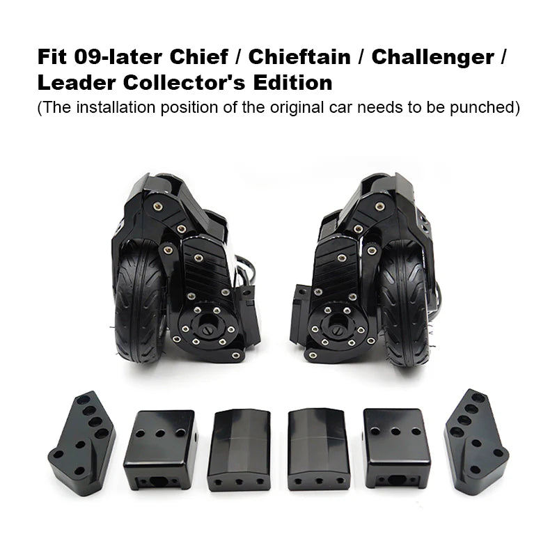 Legup Landing gear installation Motorcycle fit for Indian Chief Chieftian RoadMaster Auxiliary parking bracket landing wheels