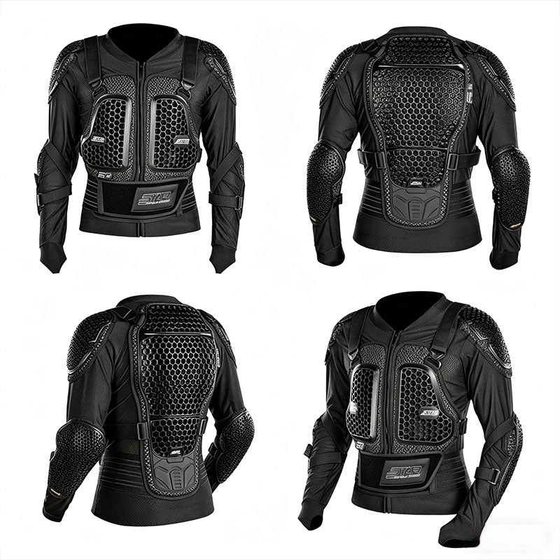 Breathable, impact-resistant, full-body protective armor - F15