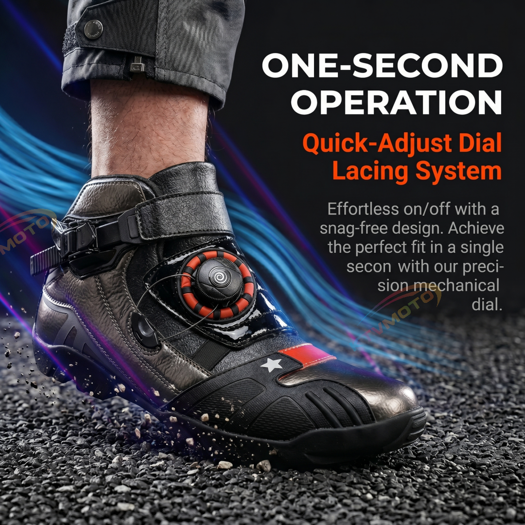 Off-road adventure motorcycle riding boots-K83