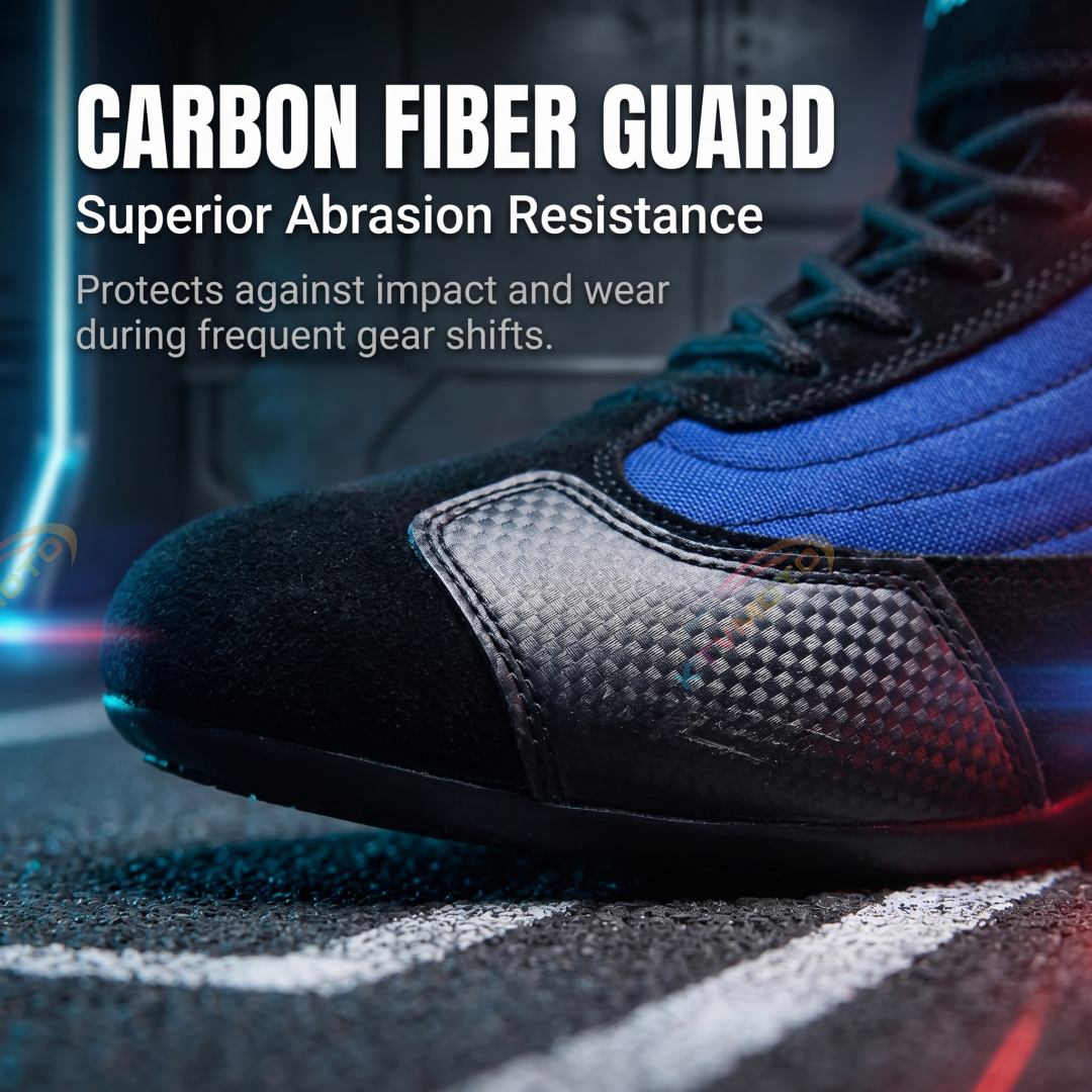 Breathable carbon fiber motorcycle shoes-K159