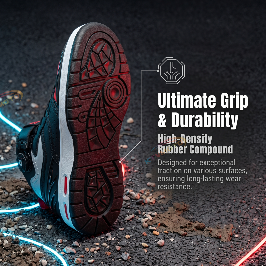 BOA Quick-Lacing Motorcycle Riding Shoes-K48