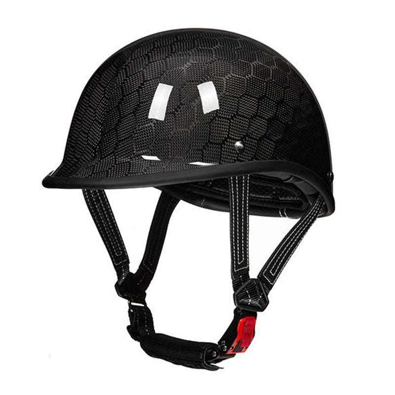 KTVMOTO Carbon fiber motorcycle half-helmet cruiser helmet-I52