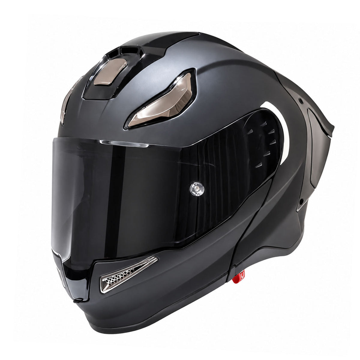 Modular Motorcycle Helmet for Cruising and Track Riding-I309