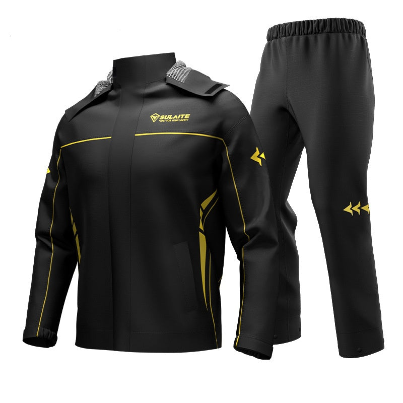 Motorcycle outdoor ultra-thin waterproof raincoat jacket-J19