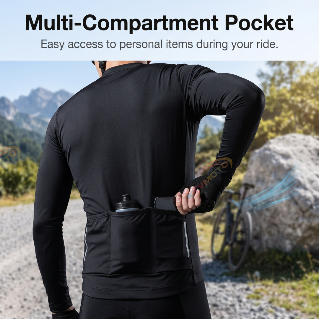 Quick-Drying Motorcycle Riding Gear with Cooling Sun Protection-J84