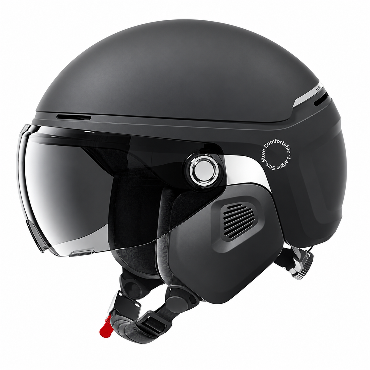 KTVMOTO Retro Half-Shell Motorcycle Helmet (Plus size)-I269