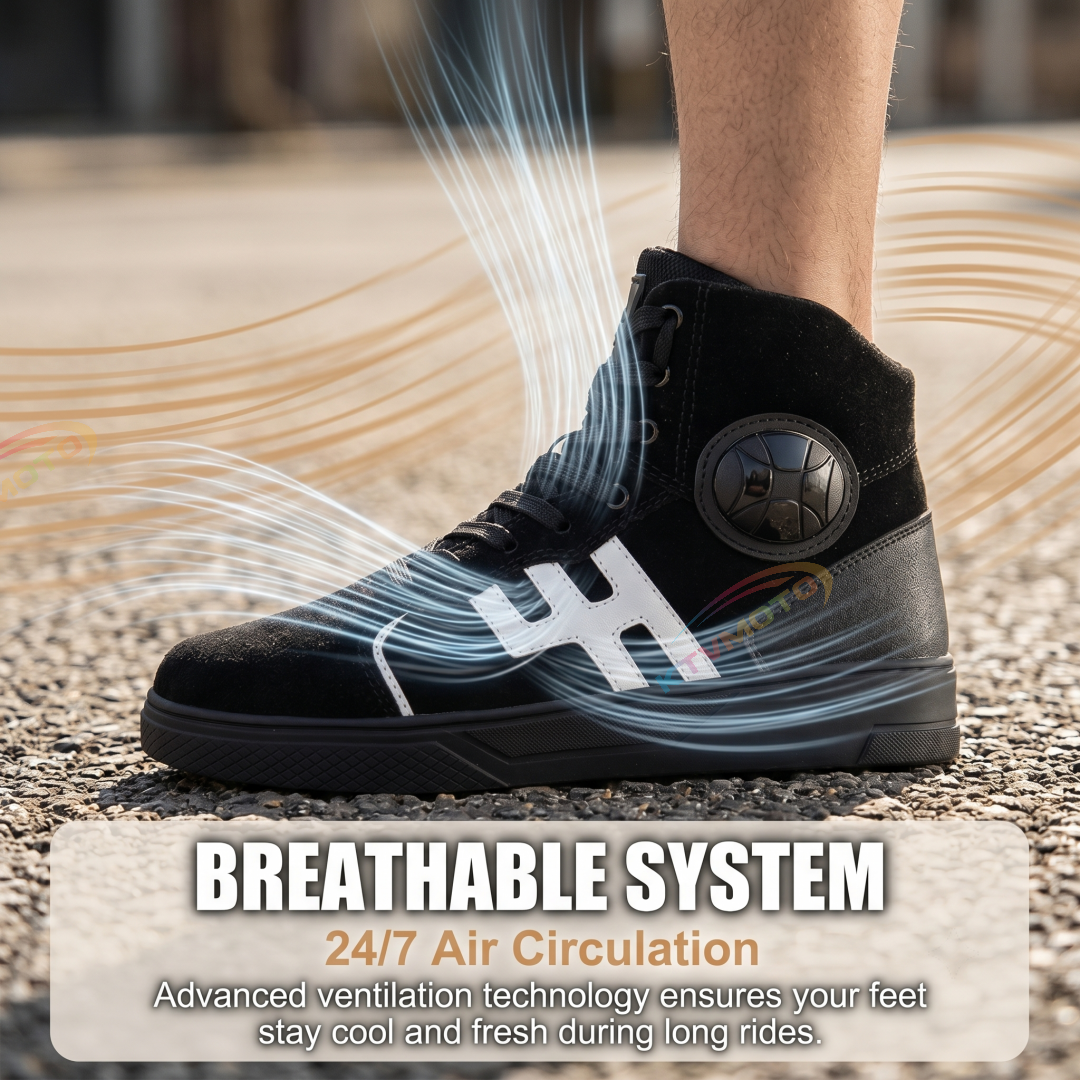 Street Motorcycle Casual Riding Shoes-K50