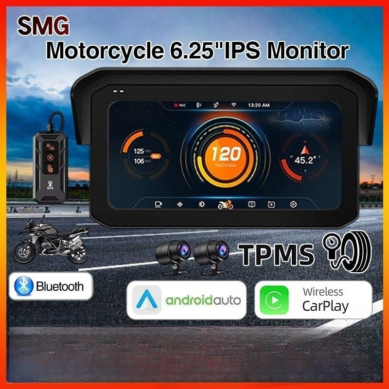 2025 New Model Cross-Border Motorcycle Dashcam with GPS Positioning and Blind Spot Detection Function - M9