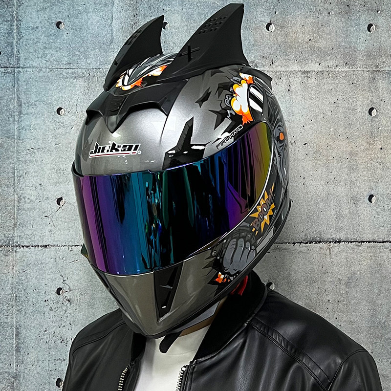 Dual-lens Bluetooth personalized helmet-I68