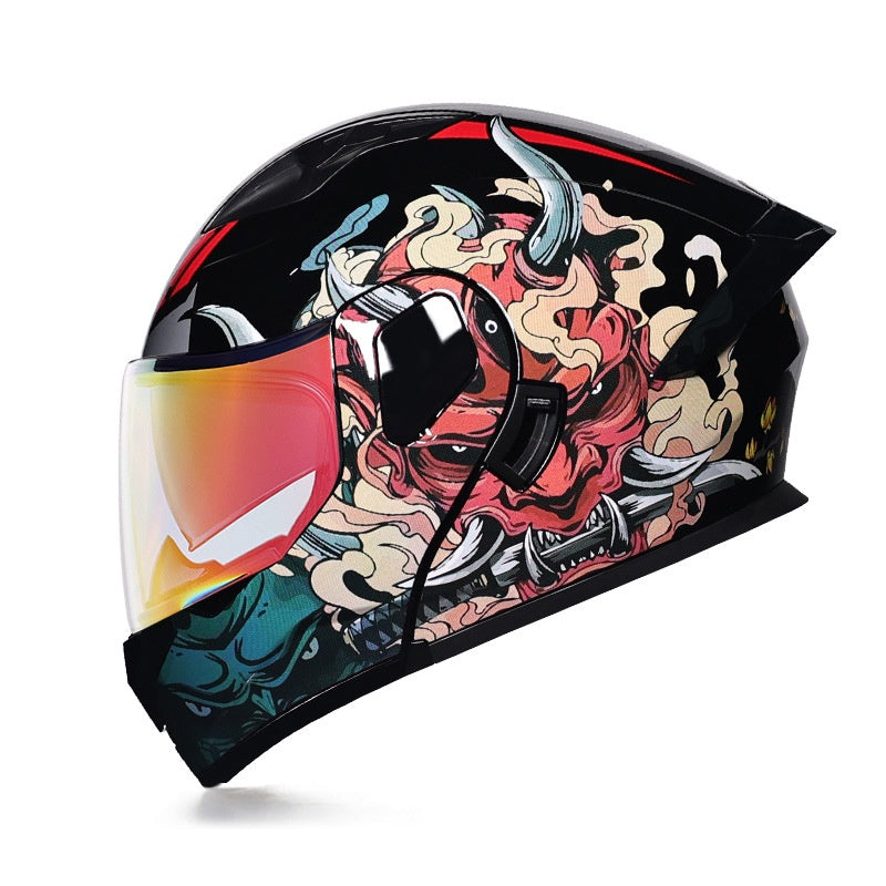 Modular motorcycle helmet-I156