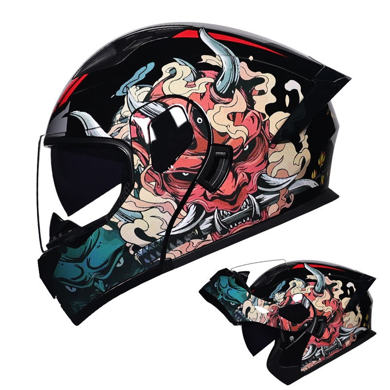 Modular motorcycle helmet-I155
