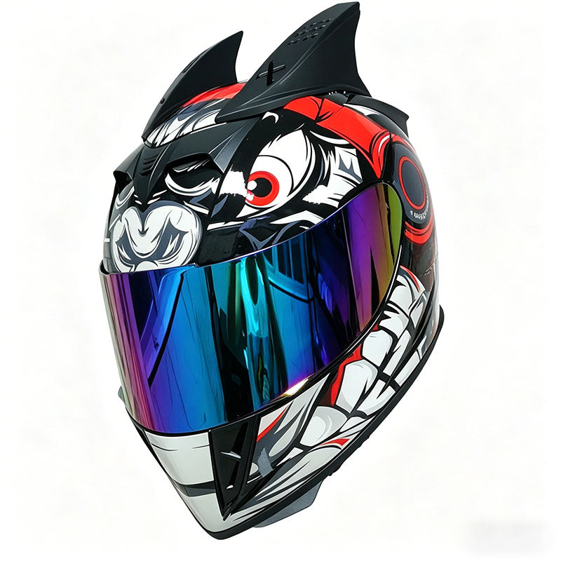 Dual-lens Bluetooth personalized helmet-I68