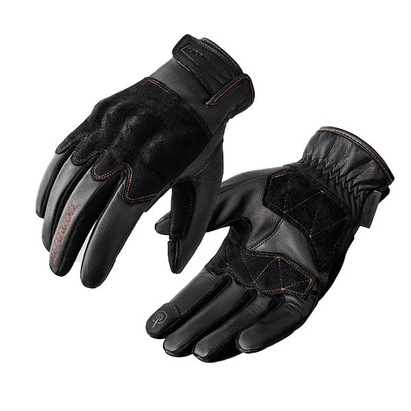 Men's Genuine Leather Retro Motorcycle Gloves - G33