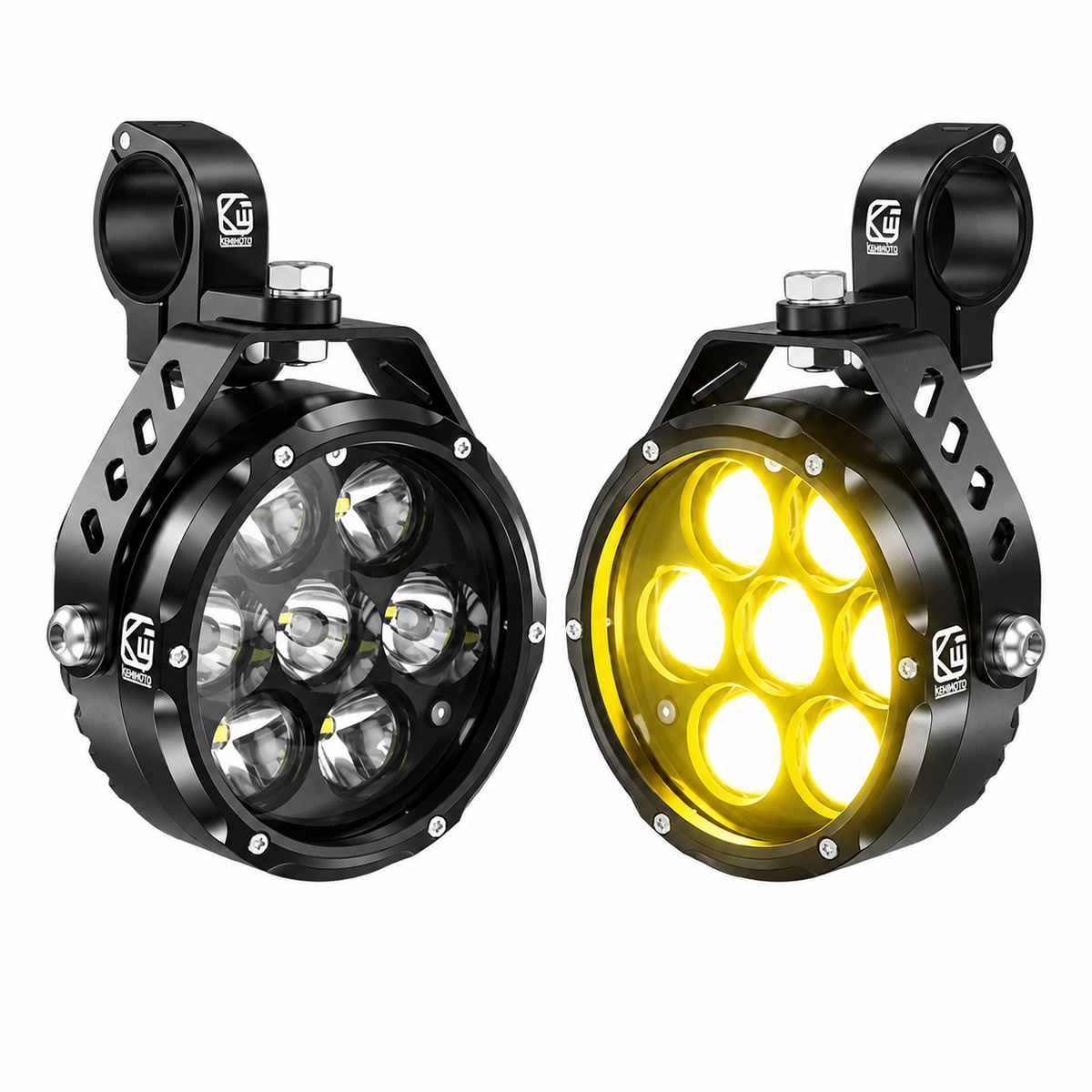 4.5-inch 90W LED Motorcycle Auxiliary Fog Light-D18