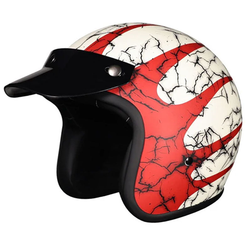 Retro Harley motorcycle helmets for men and women-I20