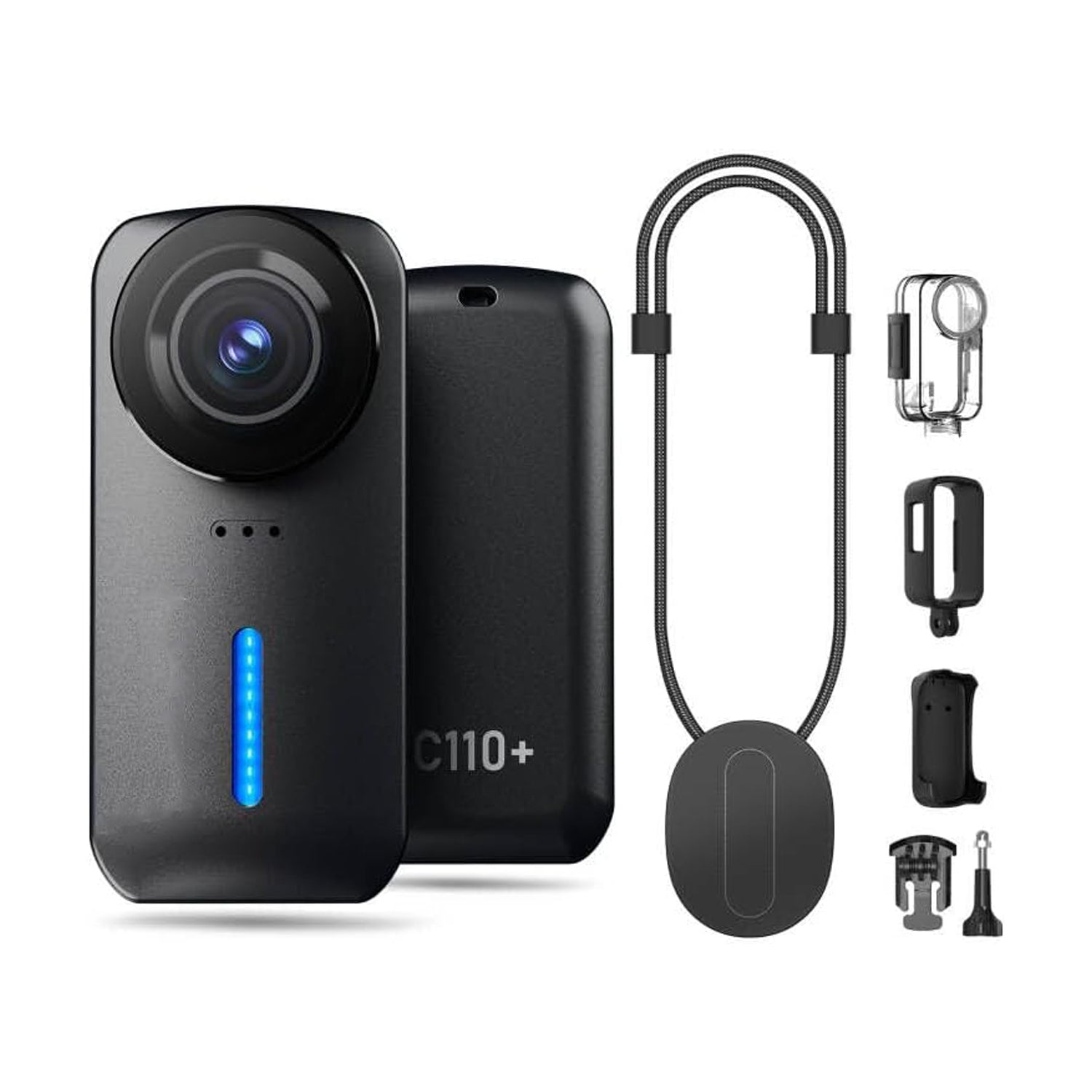 4K POV Pocket Action Camera 170° FOV Video 6-Axis Stabilization Mini Body Camera