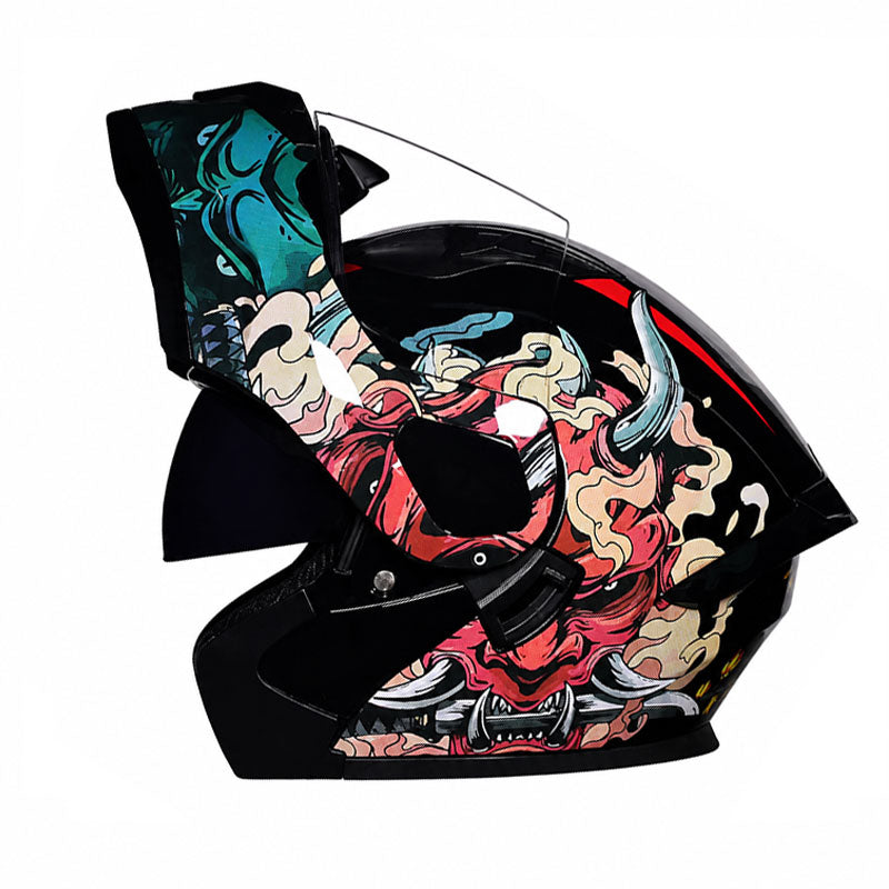 Modular motorcycle helmet-I155