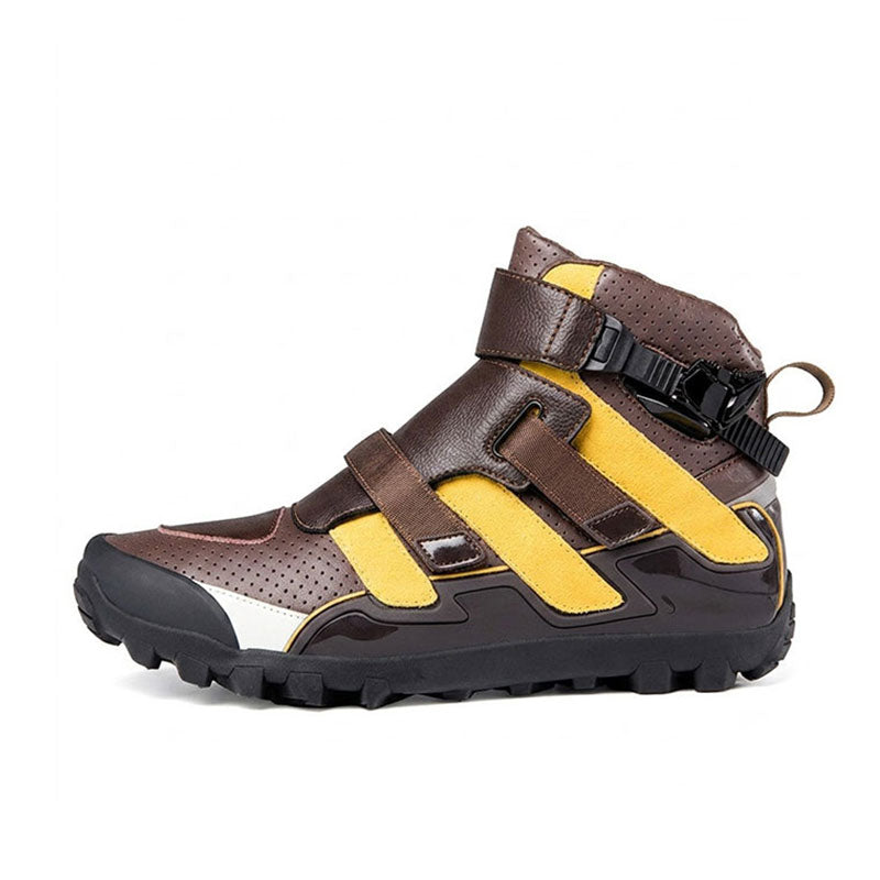 Genuine Leather Breathable Motorcycle Riding Shoes-K139