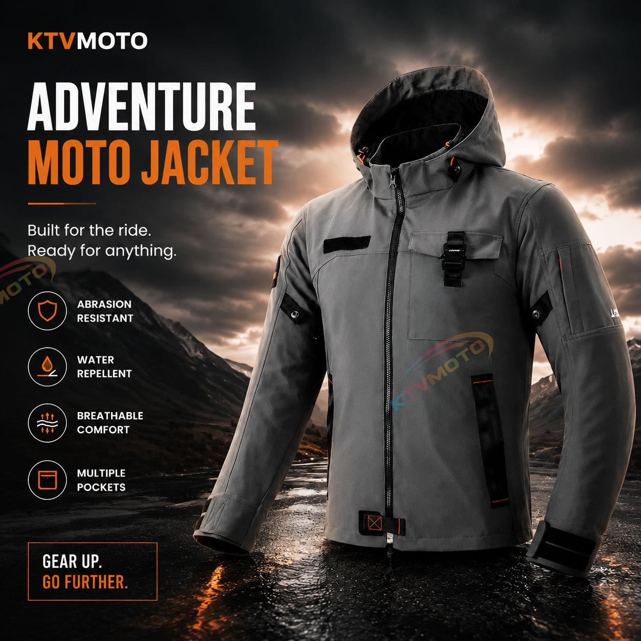 Waterproof Motorcycle Riding Jacket-J99