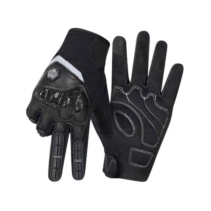 Motorcycle riding gloves with breathable touchscreen-G83
