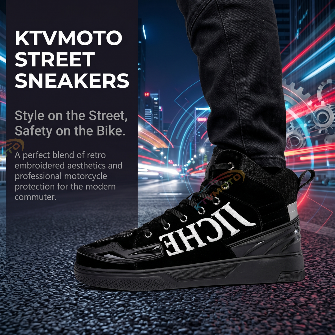 Embroidered Street-Style Sneakers-K49