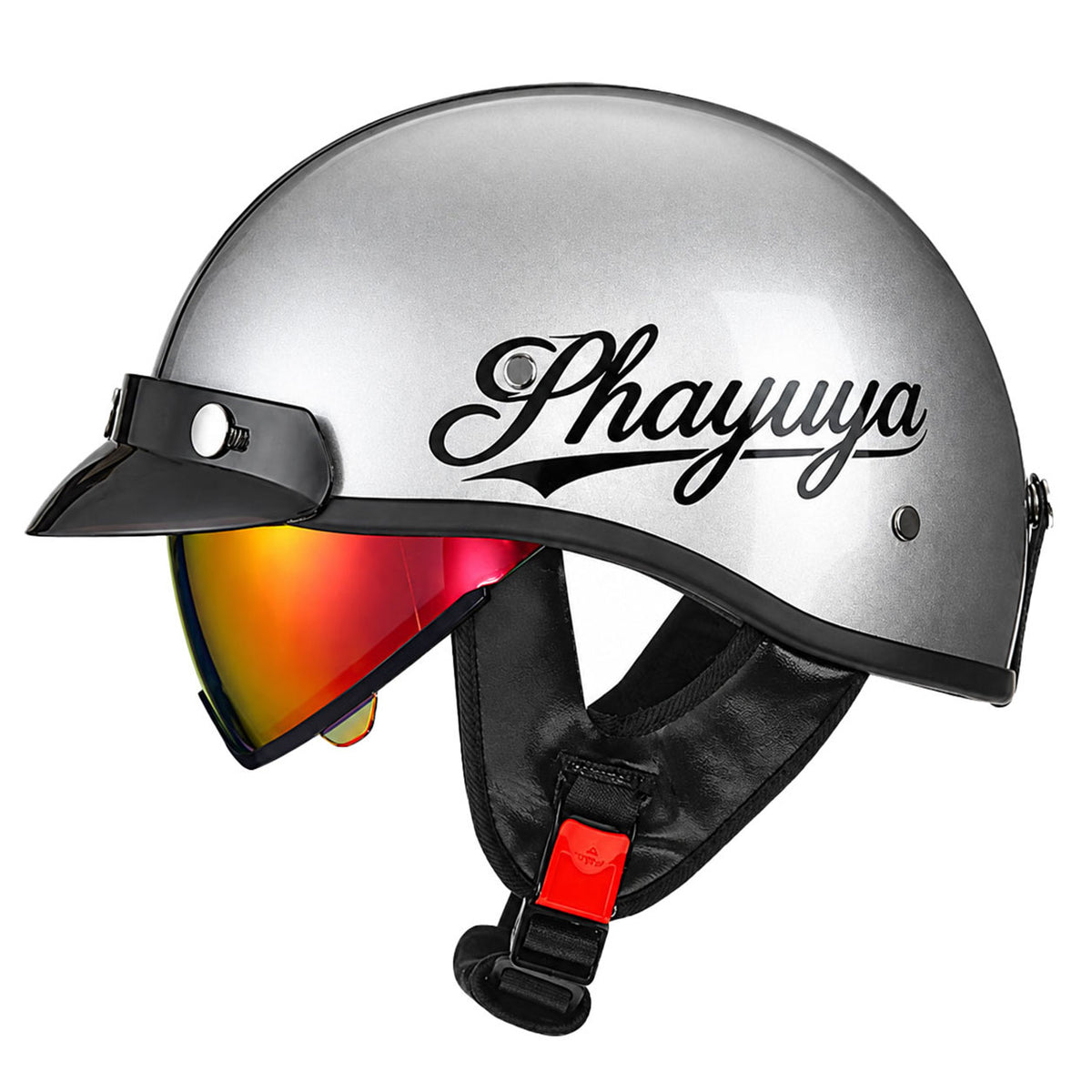 KTVMOTO Retro motorcycle half-helmet summer scooter cruise-I264