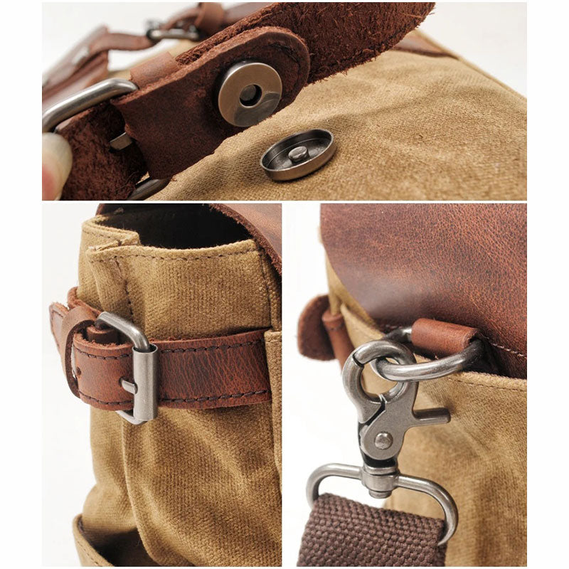 Retro classic motorcycle side bag, suitable for multiple occasions-B07