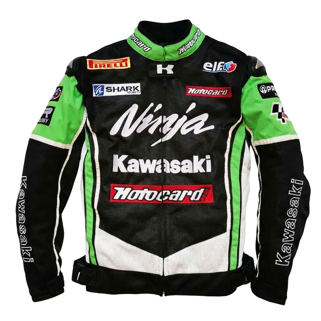 Motorcycle Riding Jacket with Protective Armor-J52