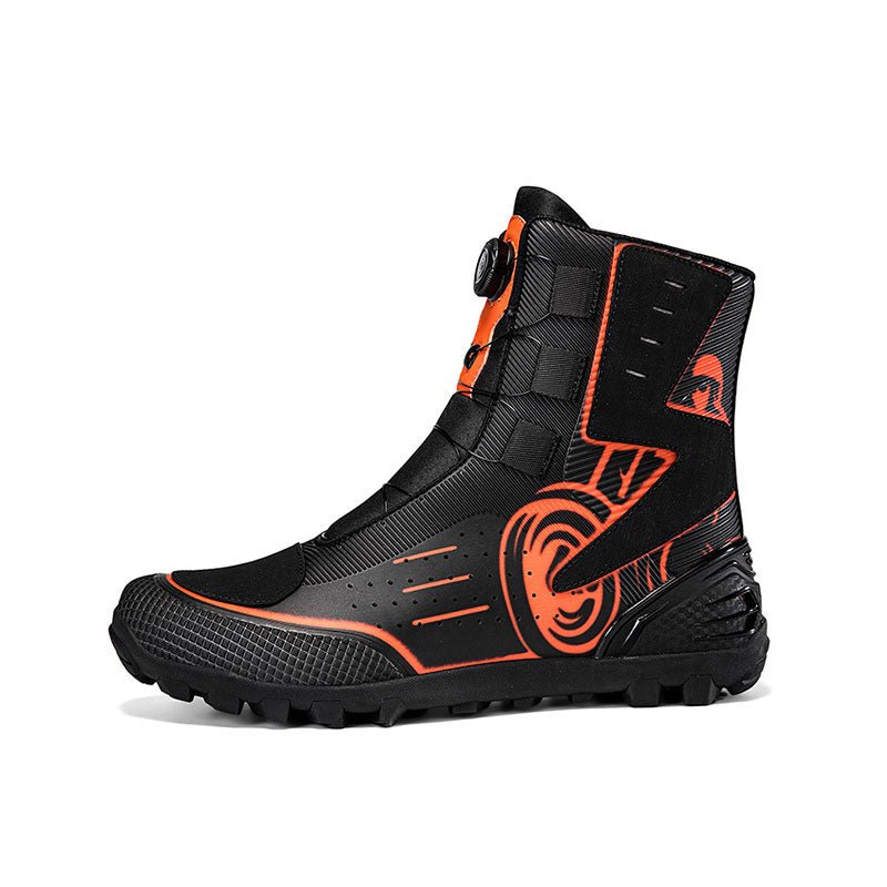 Classic Shock-Absorbing Outdoor Motorcycle Boots-K107