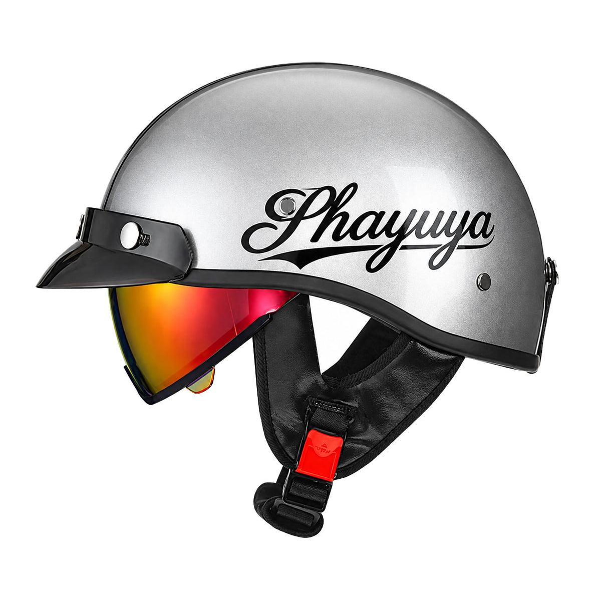 KTVMOTO Retro motorcycle half-helmet summer scooter cruise-I264