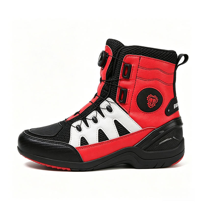 Retro high-top motorcycle off-road shoes-K81
