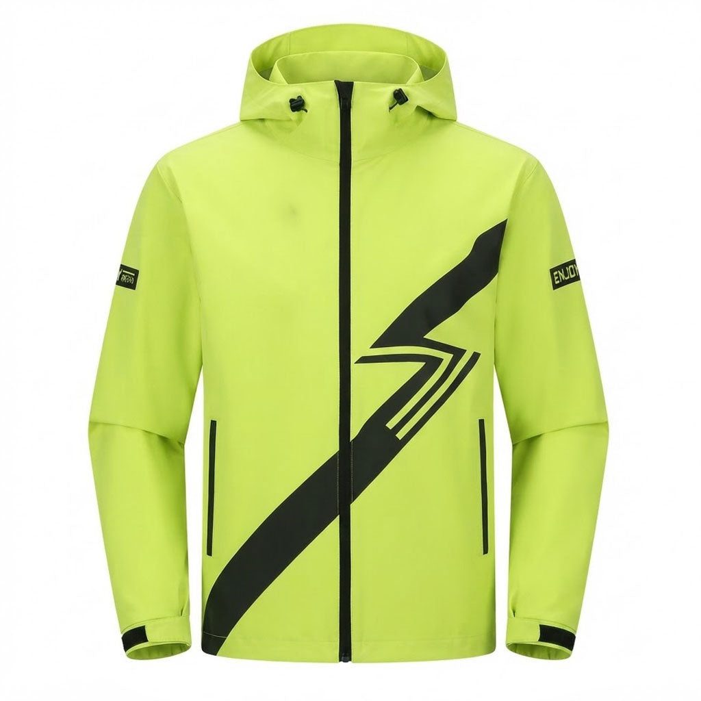 Full-body two-piece motorcycle rain suit-C14