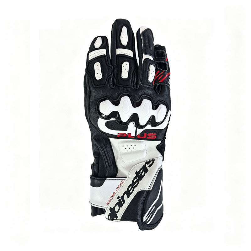 Touchscreen sheepskin motorcycle gloves-G91
