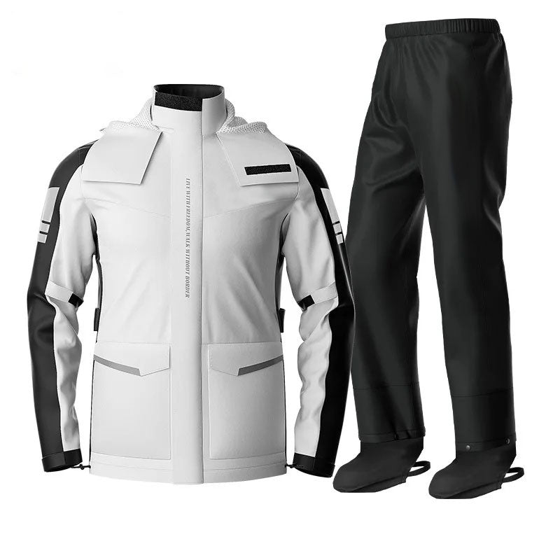 Waterproof motorcycle raincoat TPU-C09