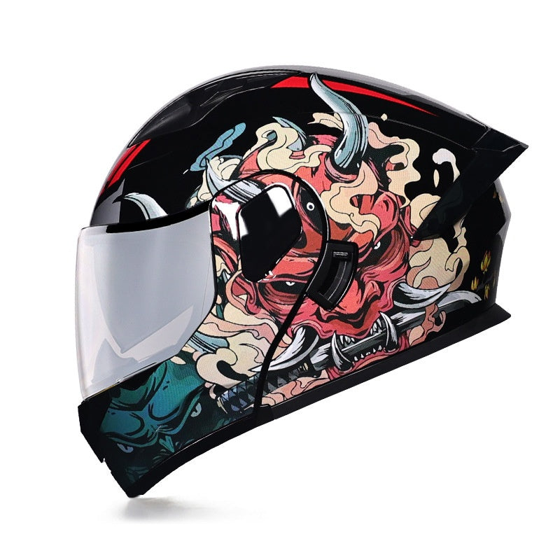 Modular motorcycle helmet-I156