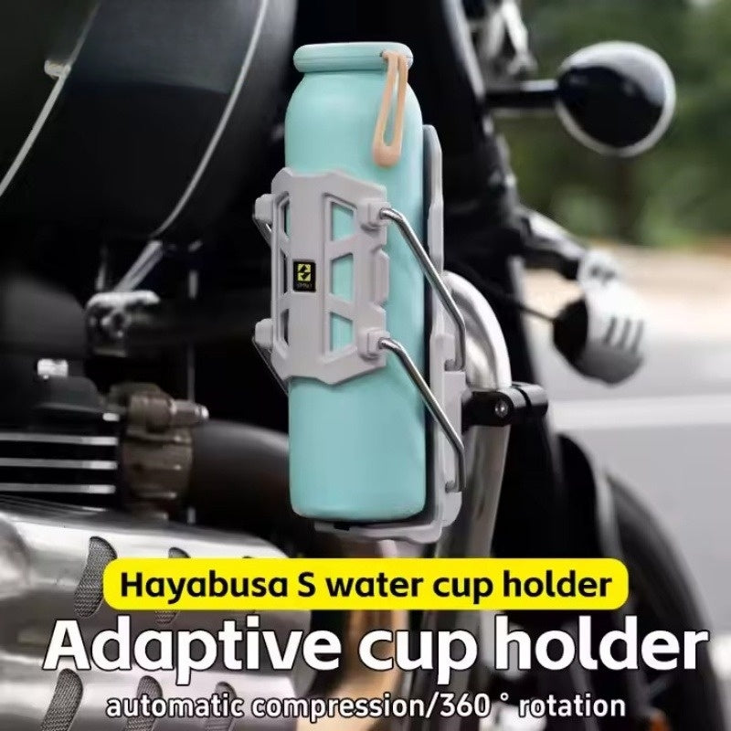 Universal Motorcycle Handlebar Bracket Adjustable Cup Holder-T01