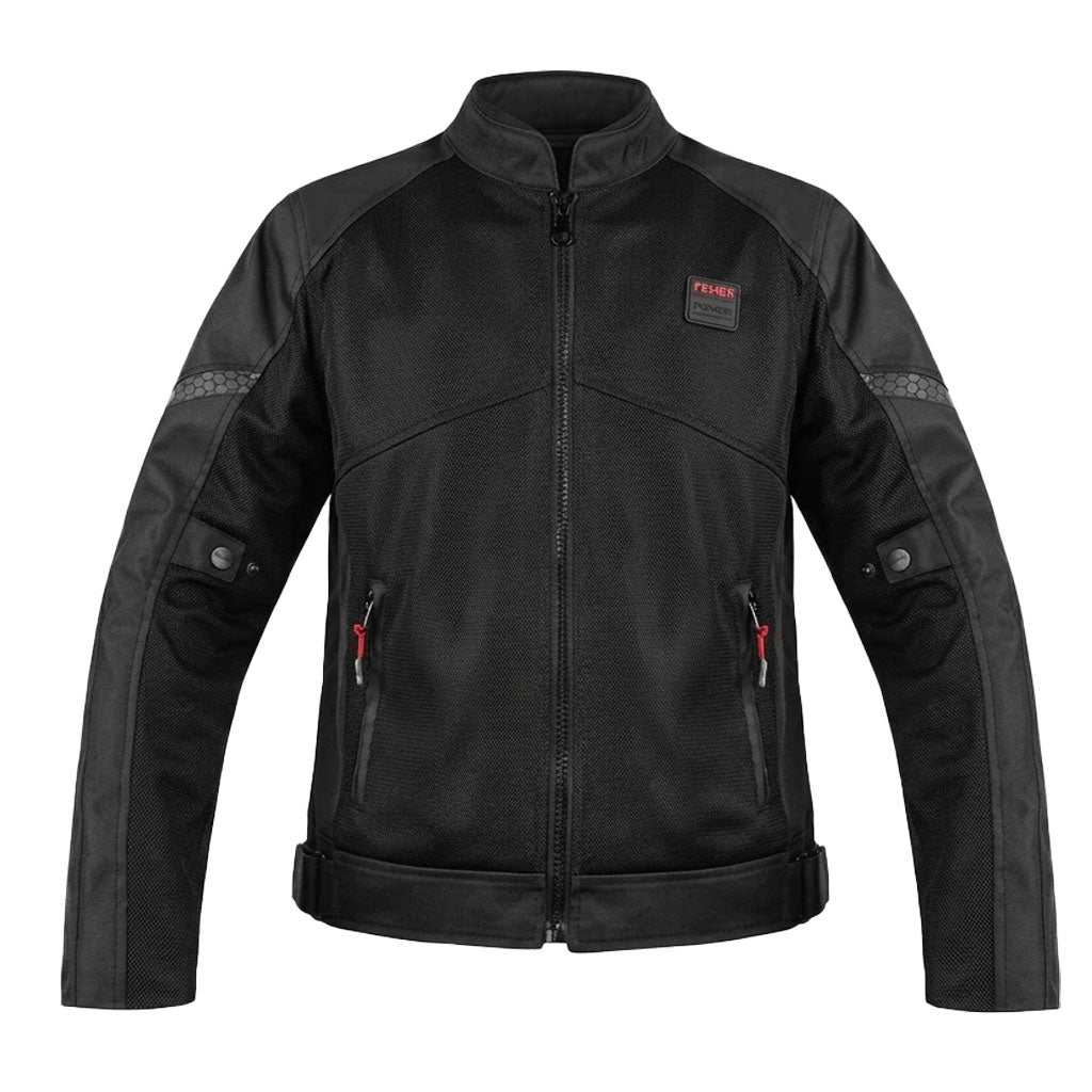 CE Breathable Mesh Motorcycle Commuter Jacket for Summer-J66