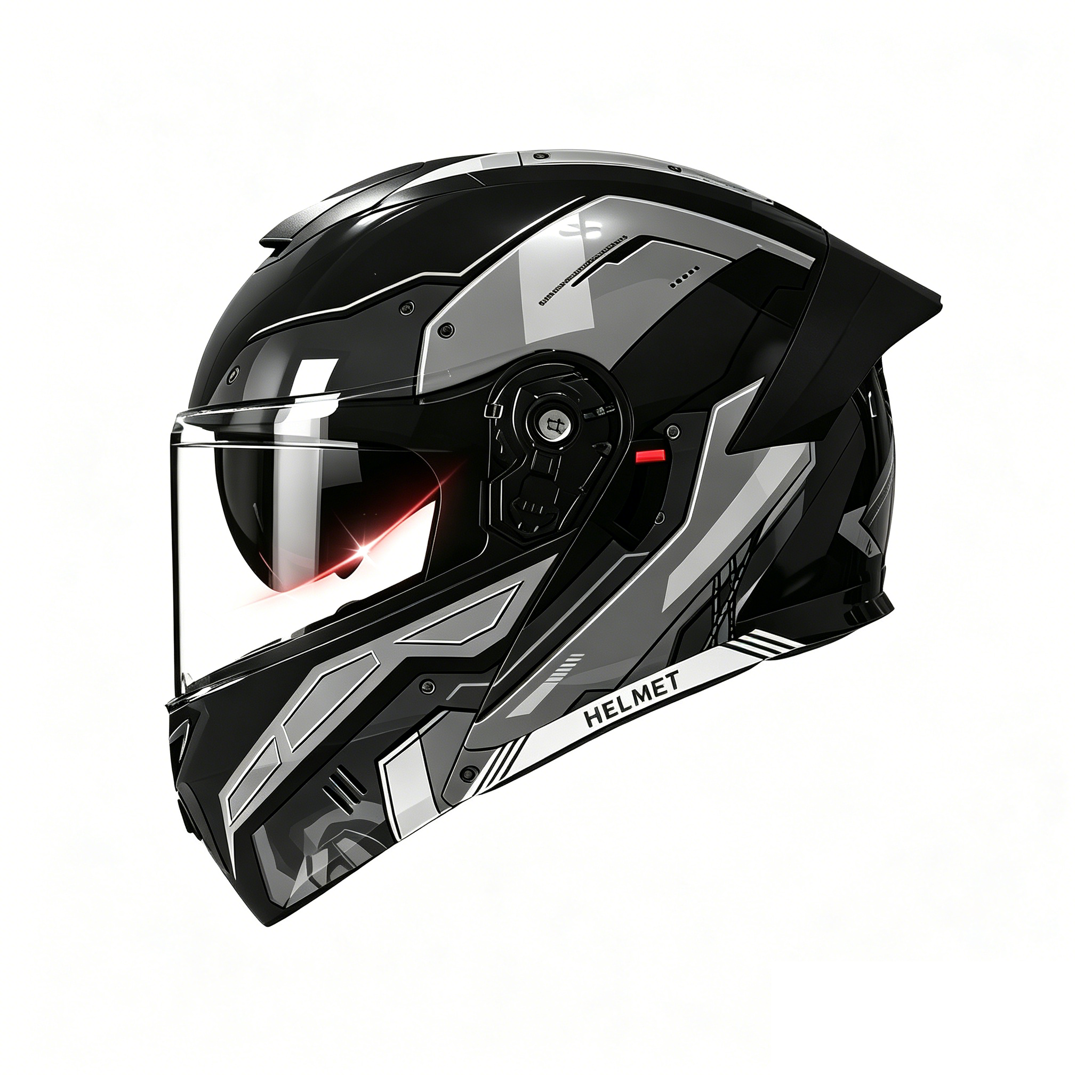 Motorcycle flip-up helmet-I123