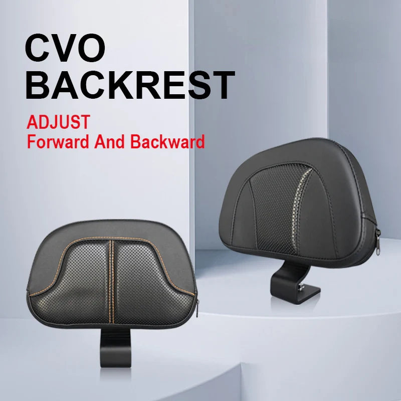 Adjustable Leather Plastic PU Seats for Driver Rider New Condition Backrest Fit for Touring Road King Ultra Glide Limited CVO
